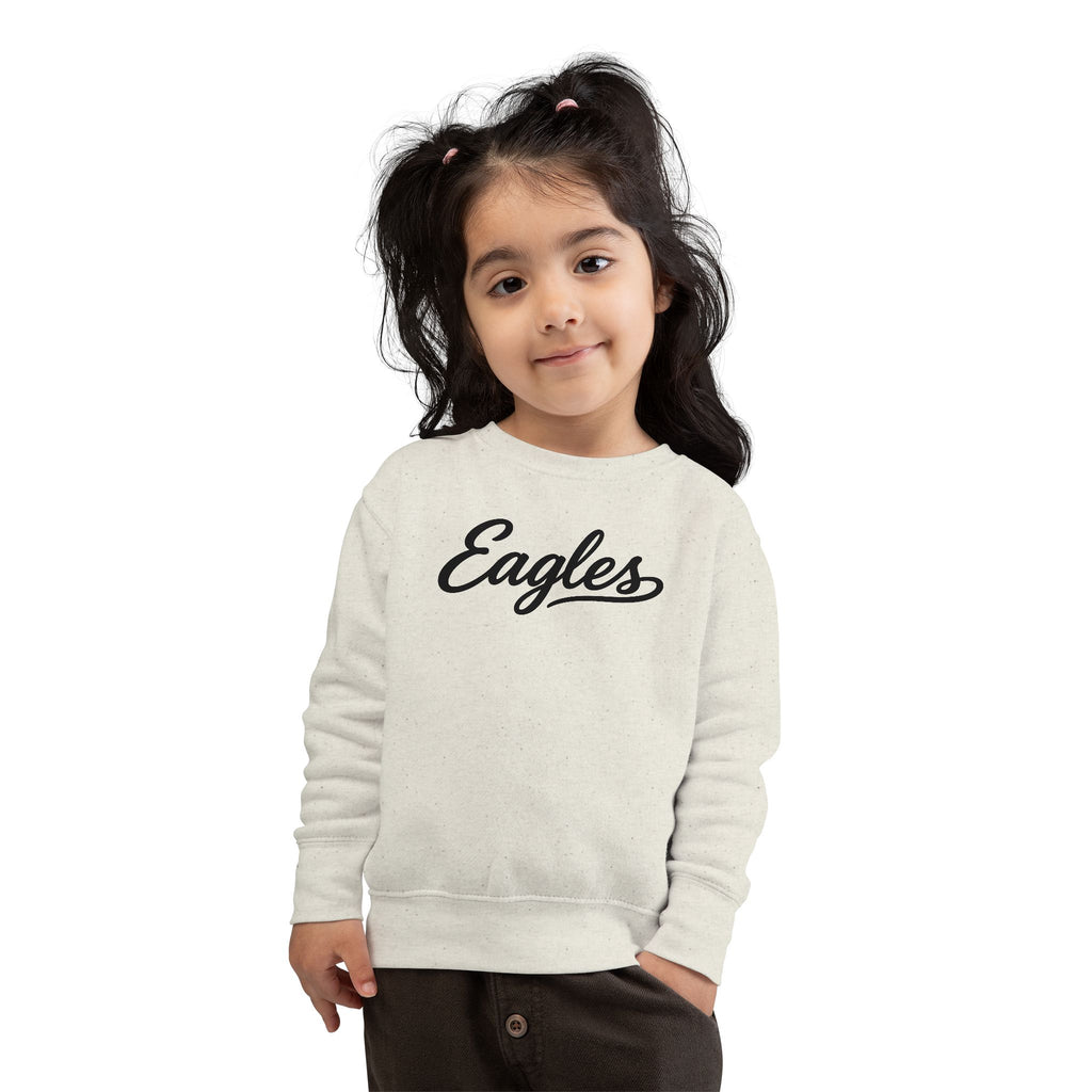 Eagles Toddler Sweatshirt – Retro Script Kids Crewneck
