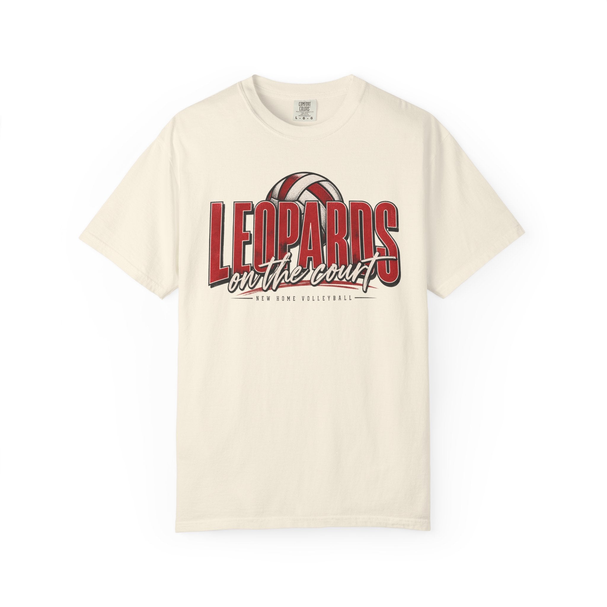 Leopards On The Court Volleyball T-Shirt