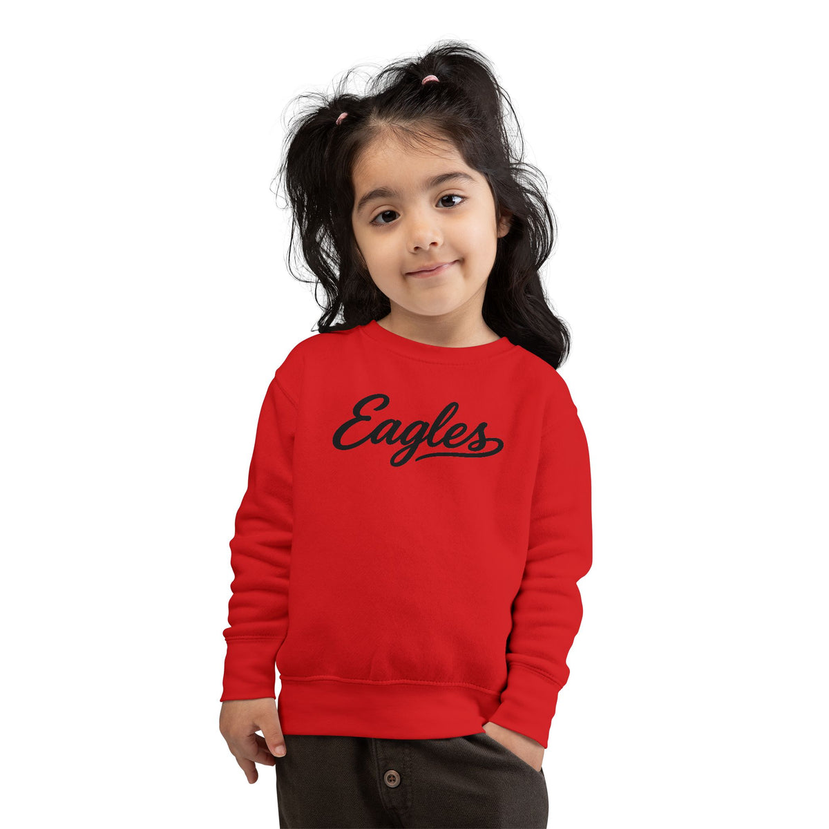 Eagles Toddler Sweatshirt – Retro Script Kids Crewneck