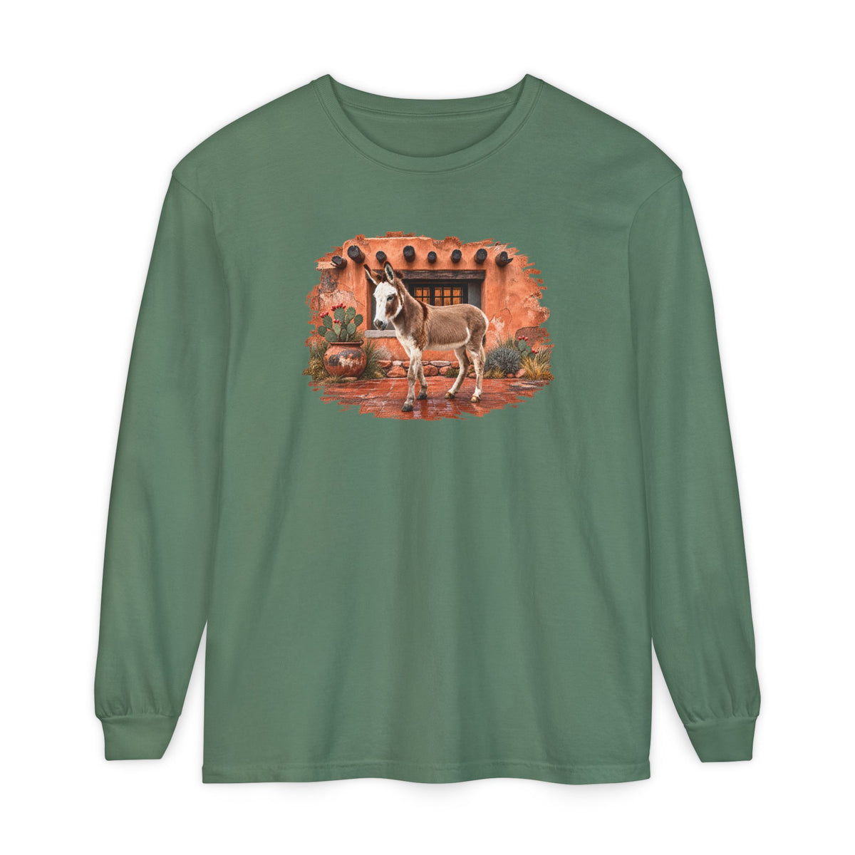 Southwestern Donkey Long Sleeve Tee