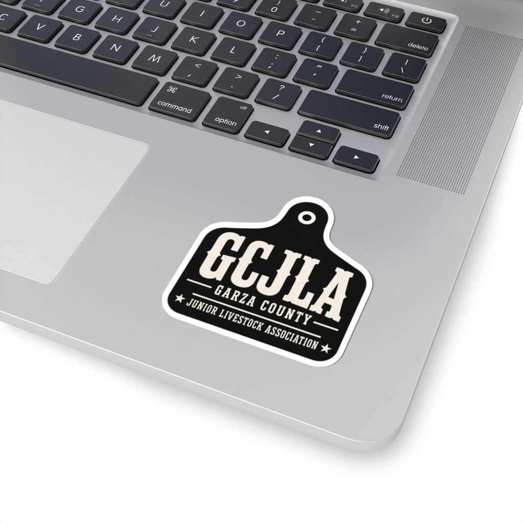 GCJLA Garza County Junior Livestock Association Sticker — Livestock Show Tag Kiss-Cut Decal