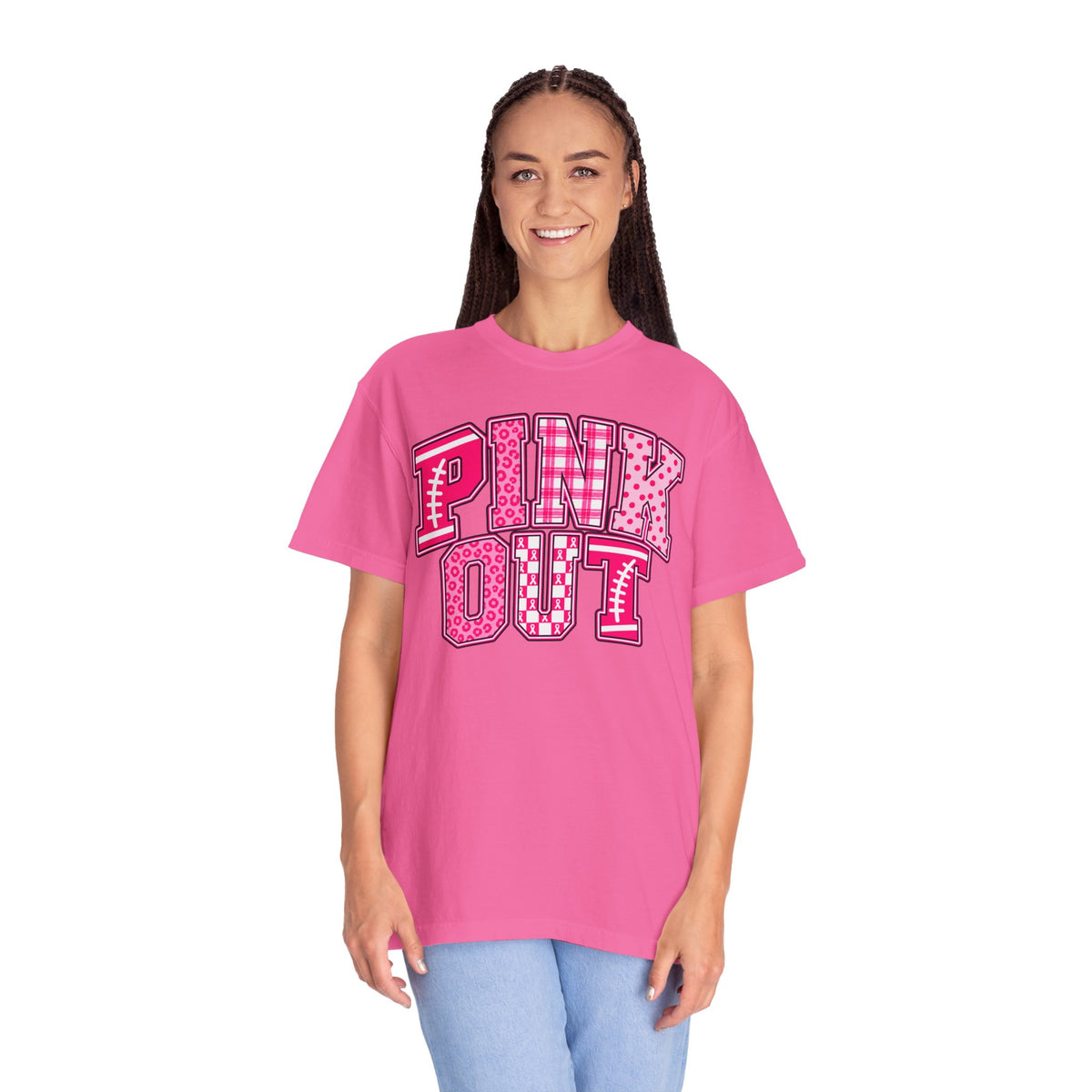 Pink Out T-Shirt — Breast Cancer Awareness Graphic Tee