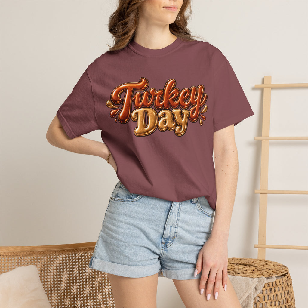 Turkey Day T‑Shirt — Thanksgiving Graphic Tee