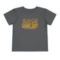 Toddler Tee — "Bold Gold Game Day" Kids Football Shirt