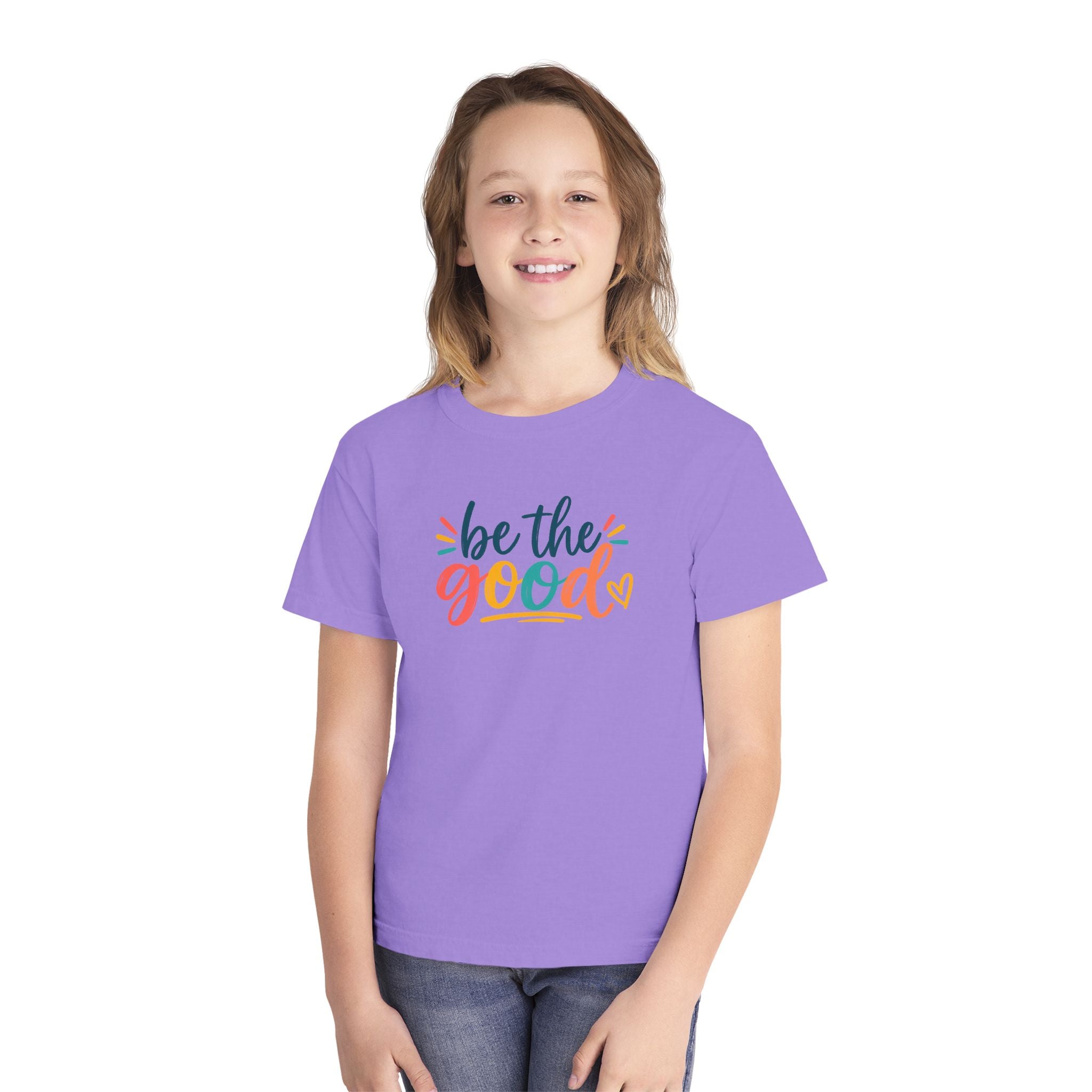 Be The Good Youth T-Shirt — Colorful Inspirational Kids Tee