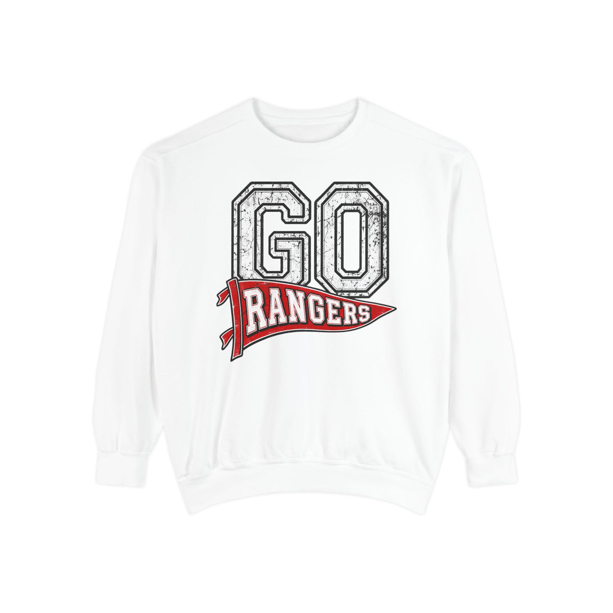 Rangers Vintage 'GO' Graphic Sweatshirt