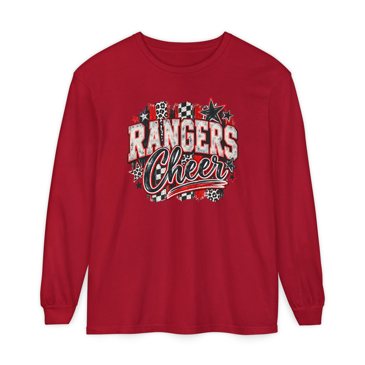 Rangers Cheer Long Sleeve Tee