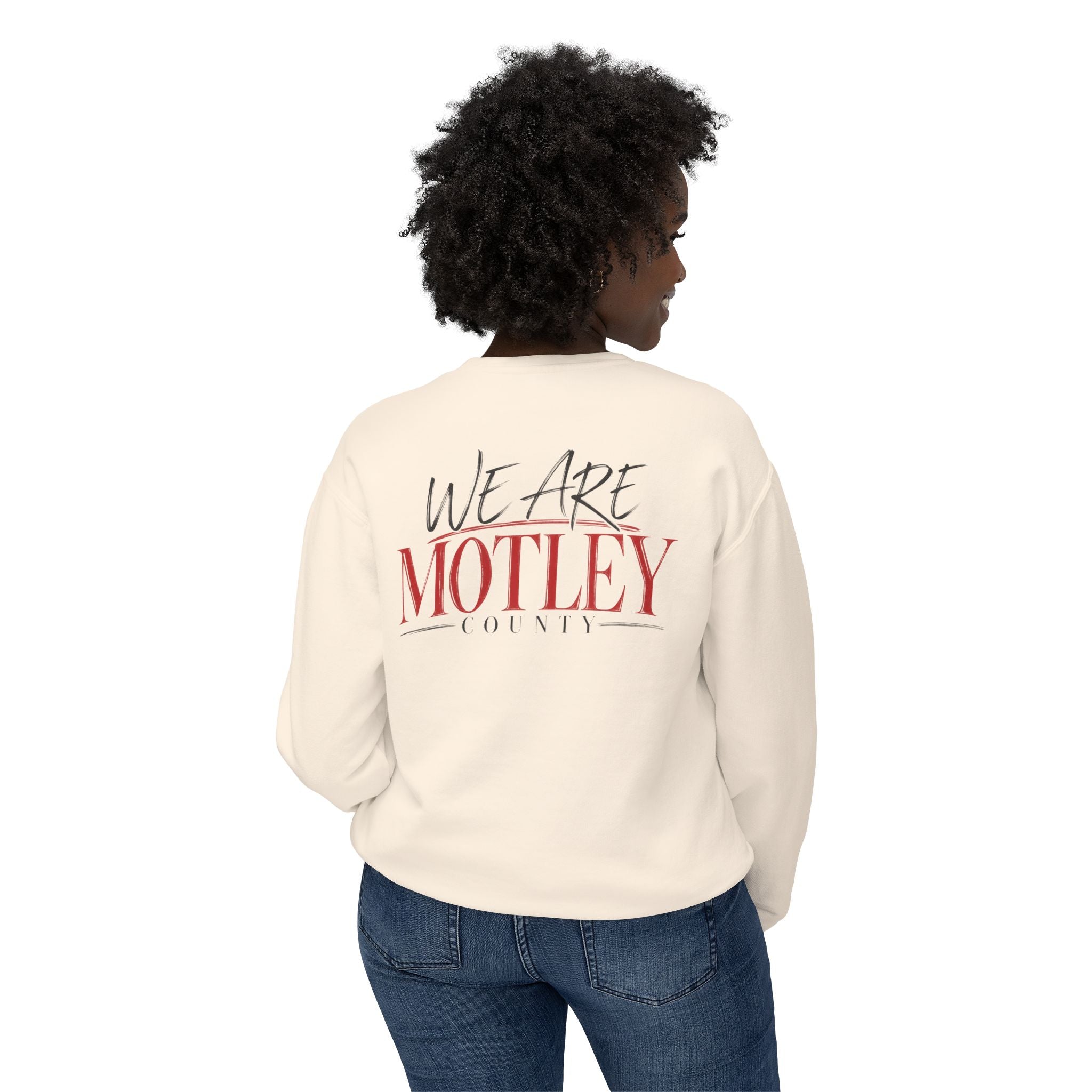 We Are Motley Crewneck Sweatshirt —  Logo Pullover