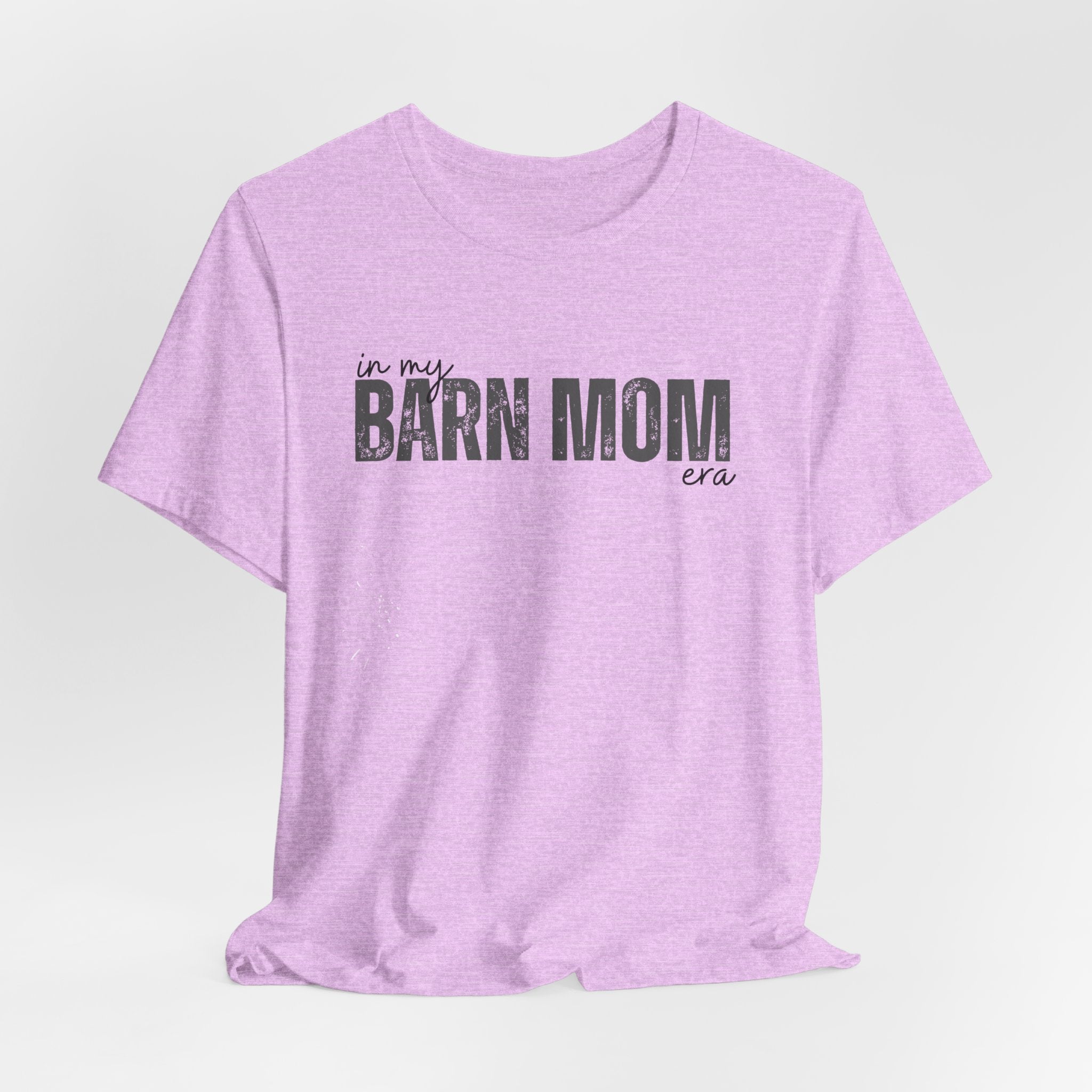 Barn Mom T‑Shirt – Vintage Rustic Farm Mom Tee