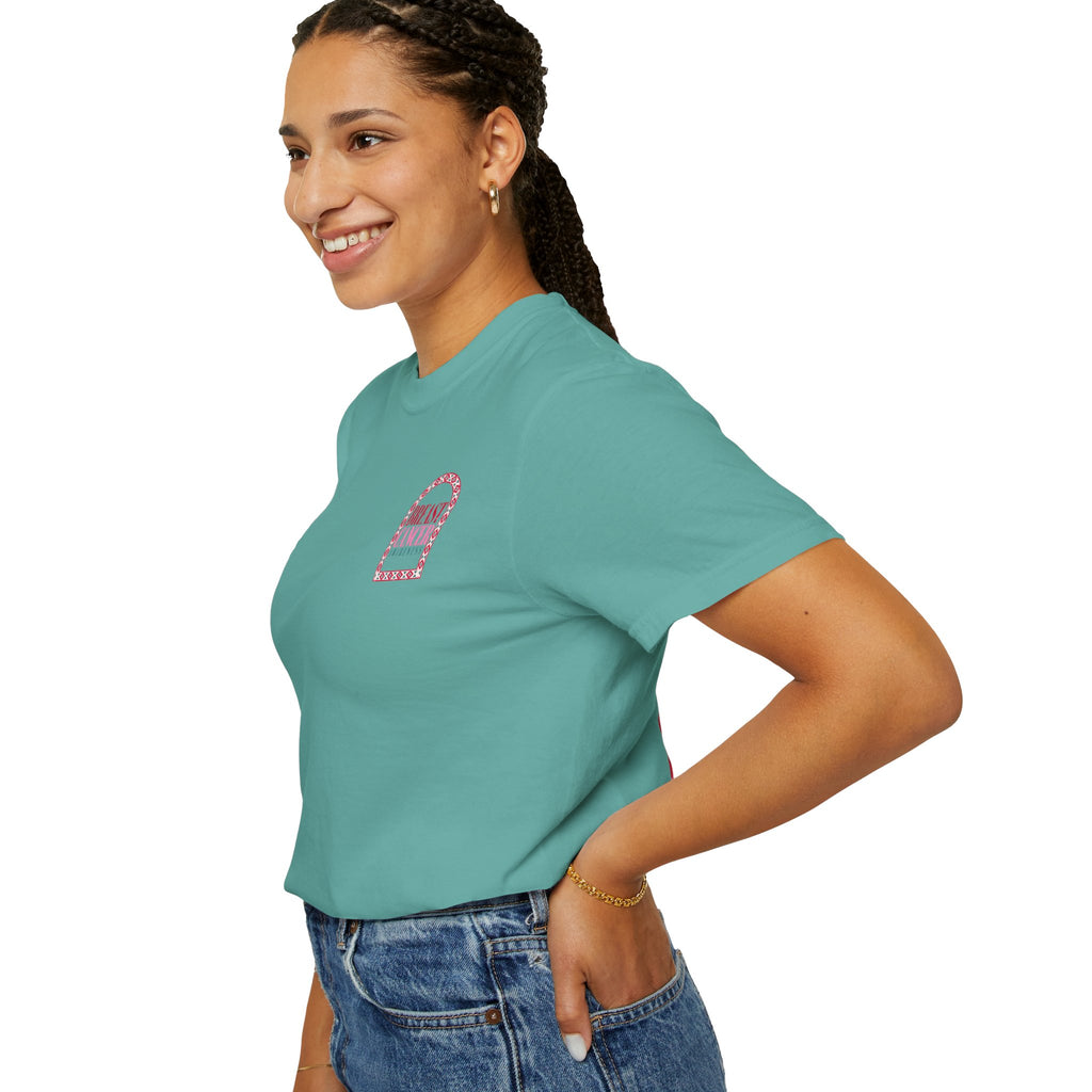 Breast Cancer Awareness T-Shirt — Pink Arch Design