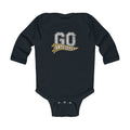 Go Antelopes Infant Long Sleeve Bodysuit – Baby Team Spirit Onesie