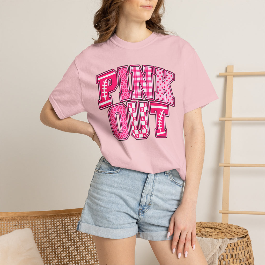 Pink Out T-Shirt — Breast Cancer Awareness Graphic Tee