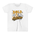 Bold Gold Antelopes Youth Tee — Cheerful School Spirit Graphic Shirt