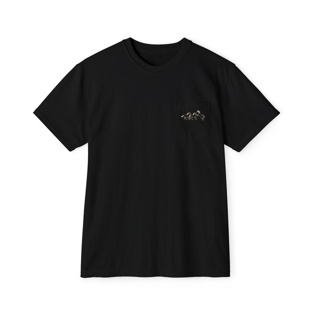 Pocket T-Shirt — "This Ain't My First Rodeo" Western Graphic Tee