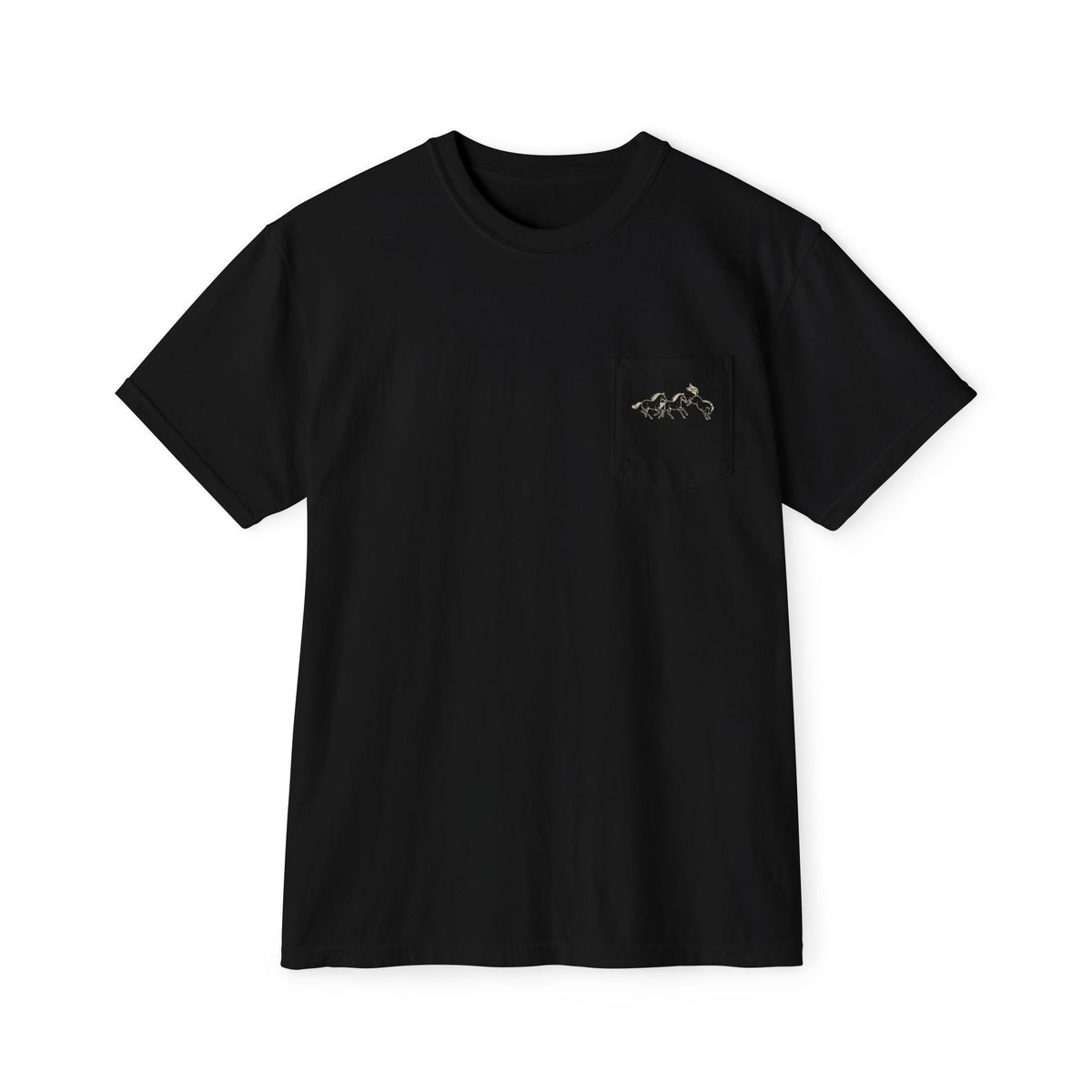 Pocket T-Shirt — "This Ain't My First Rodeo" Western Graphic Tee