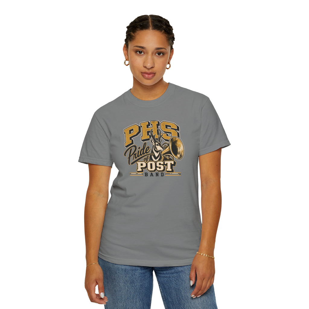 PHS Pride Post Band T‑Shirt — School Band Vintage Horn Tee