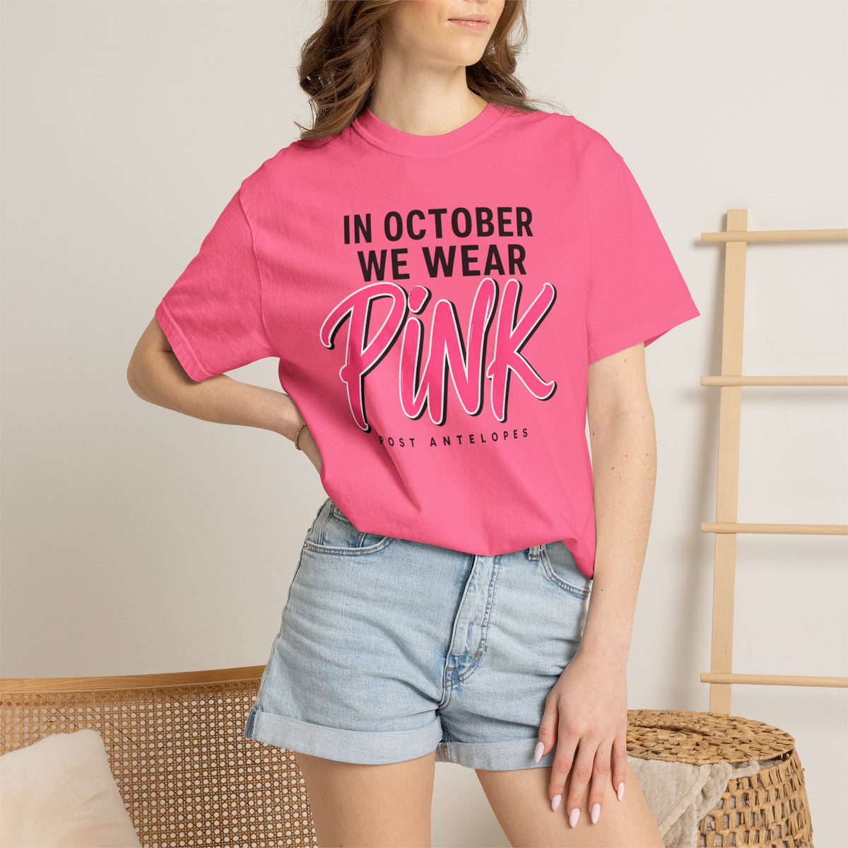October We Wear Pink T-Shirt