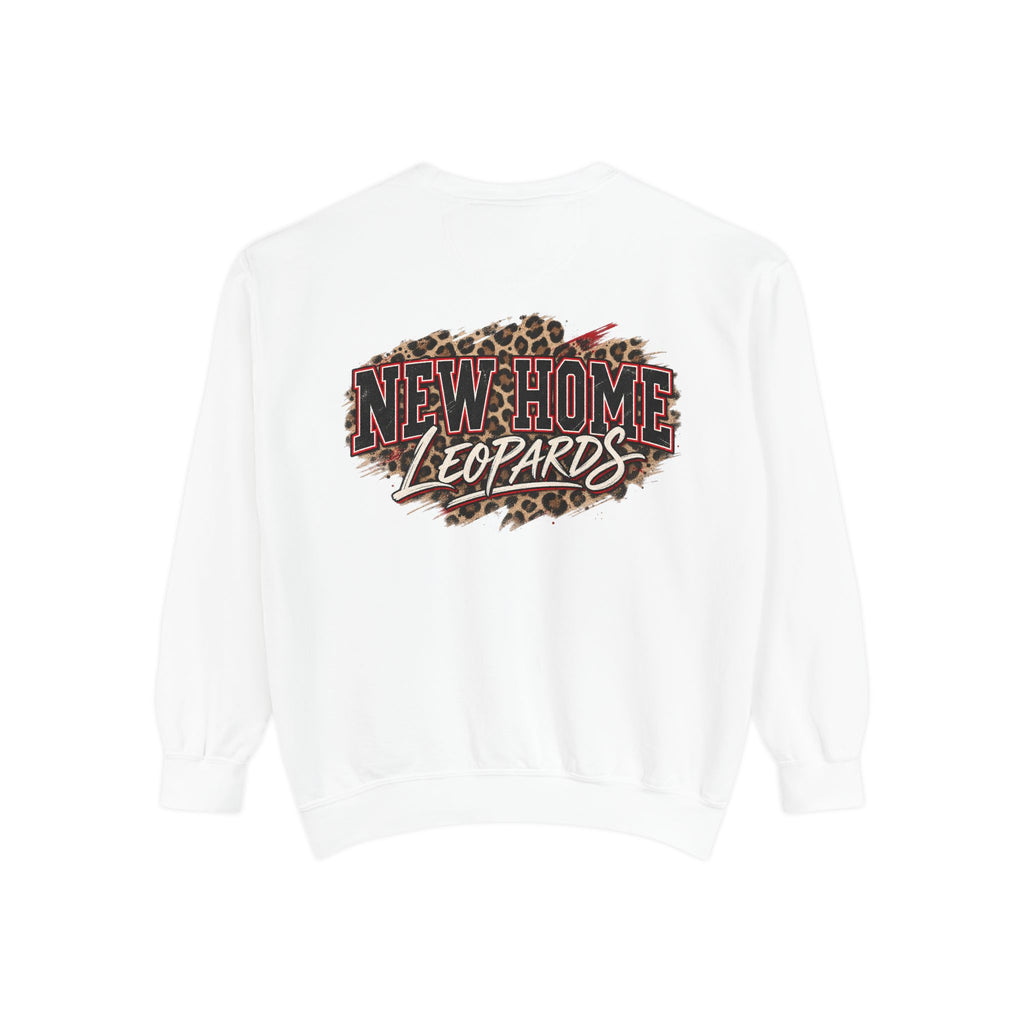 New Home Leopards Leopard-Print Crewneck Sweatshirt