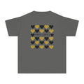 Youth Antelopes Heart Grid Tee — Kids School Spirit Shirt