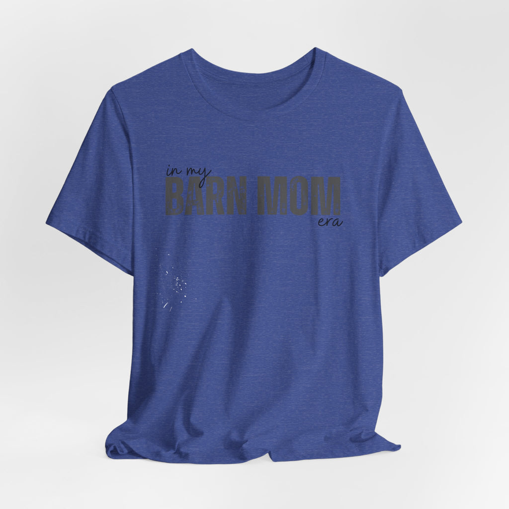 Barn Mom T‑Shirt – Vintage Rustic Farm Mom Tee