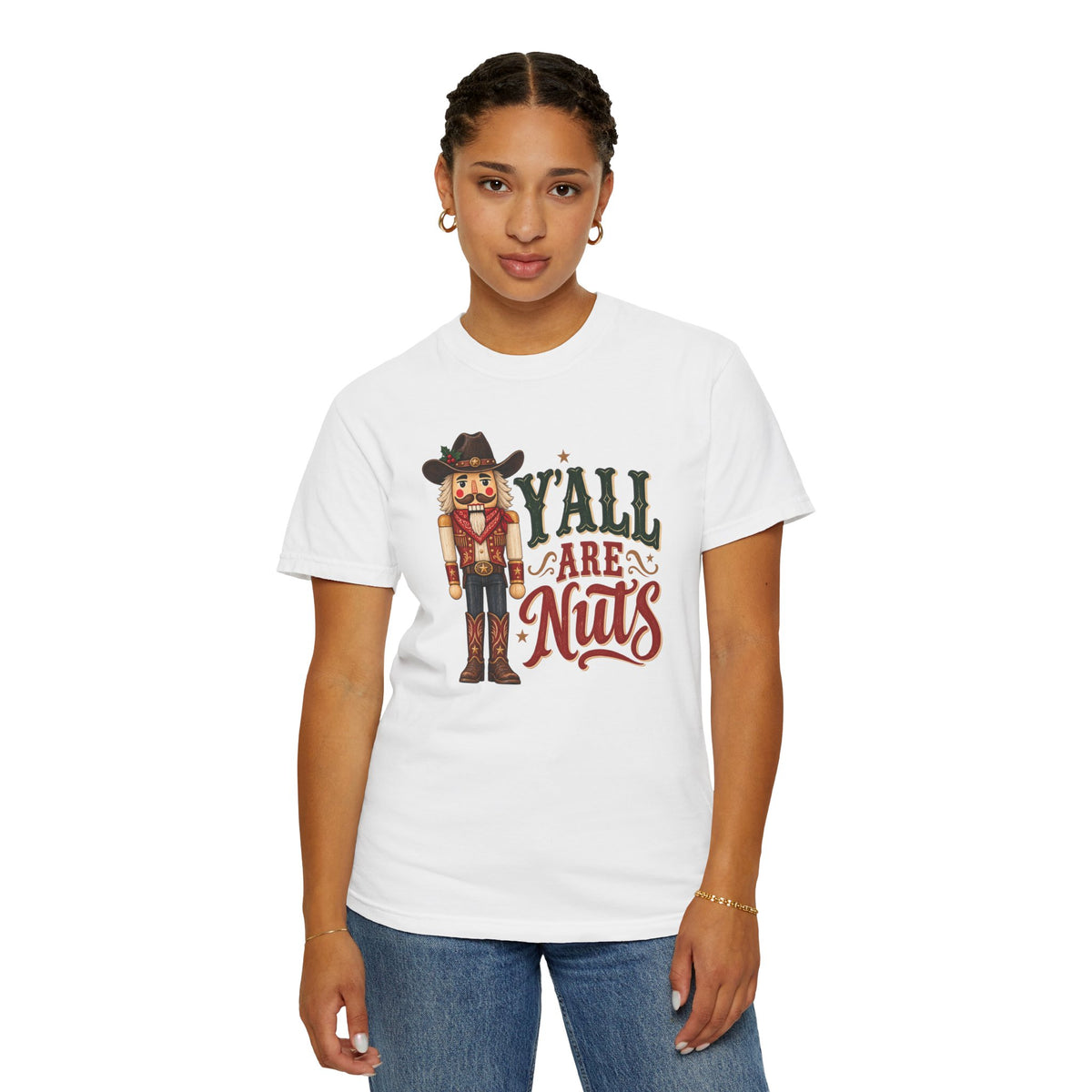 Y’all Are Nuts Nutcracker Graphic T-Shirt