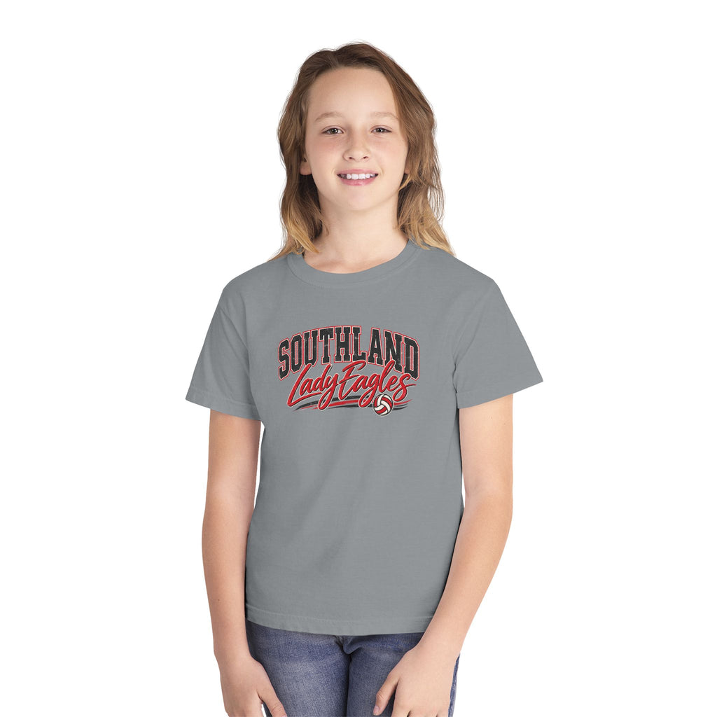 Youth Tee — "Southland Lady Eagles" Volleyball Team Shirt