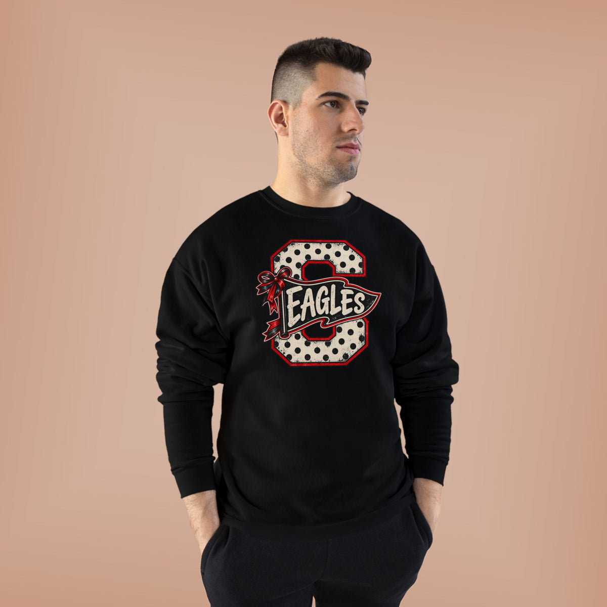 Eagles Polka Dot Crewneck Sweatshirt