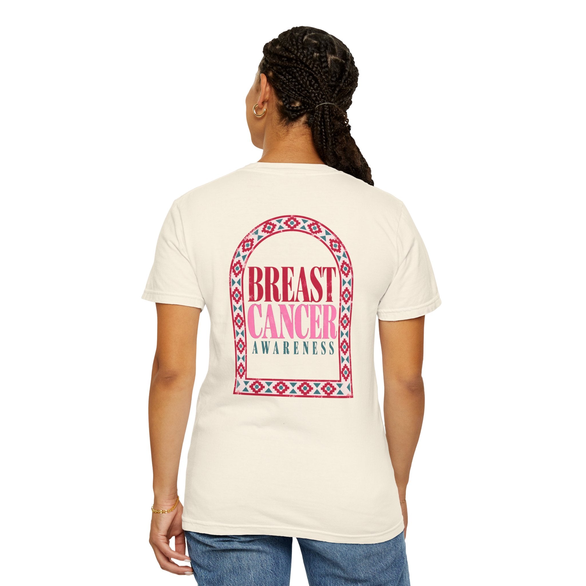 Breast Cancer Awareness T-Shirt — Pink Arch Design