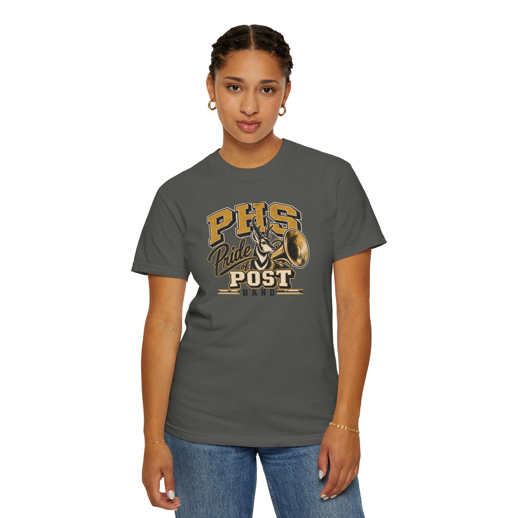 PHS Pride Post Band T‑Shirt — School Band Vintage Horn Tee