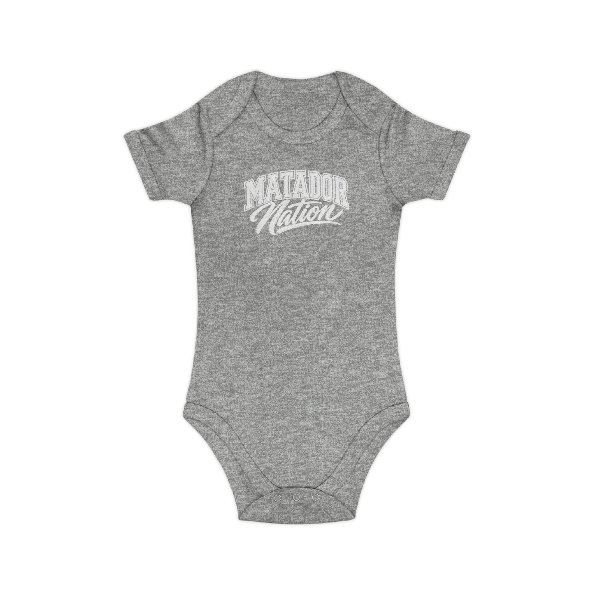 Matador Nation Baby Bodysuit — Combed Cotton Infant Onesie