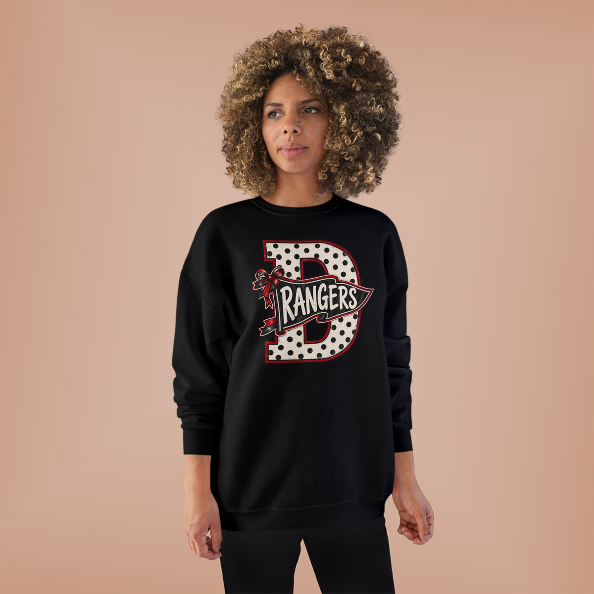 Rangers Polka Dot 'D' Crewneck Sweatshirt