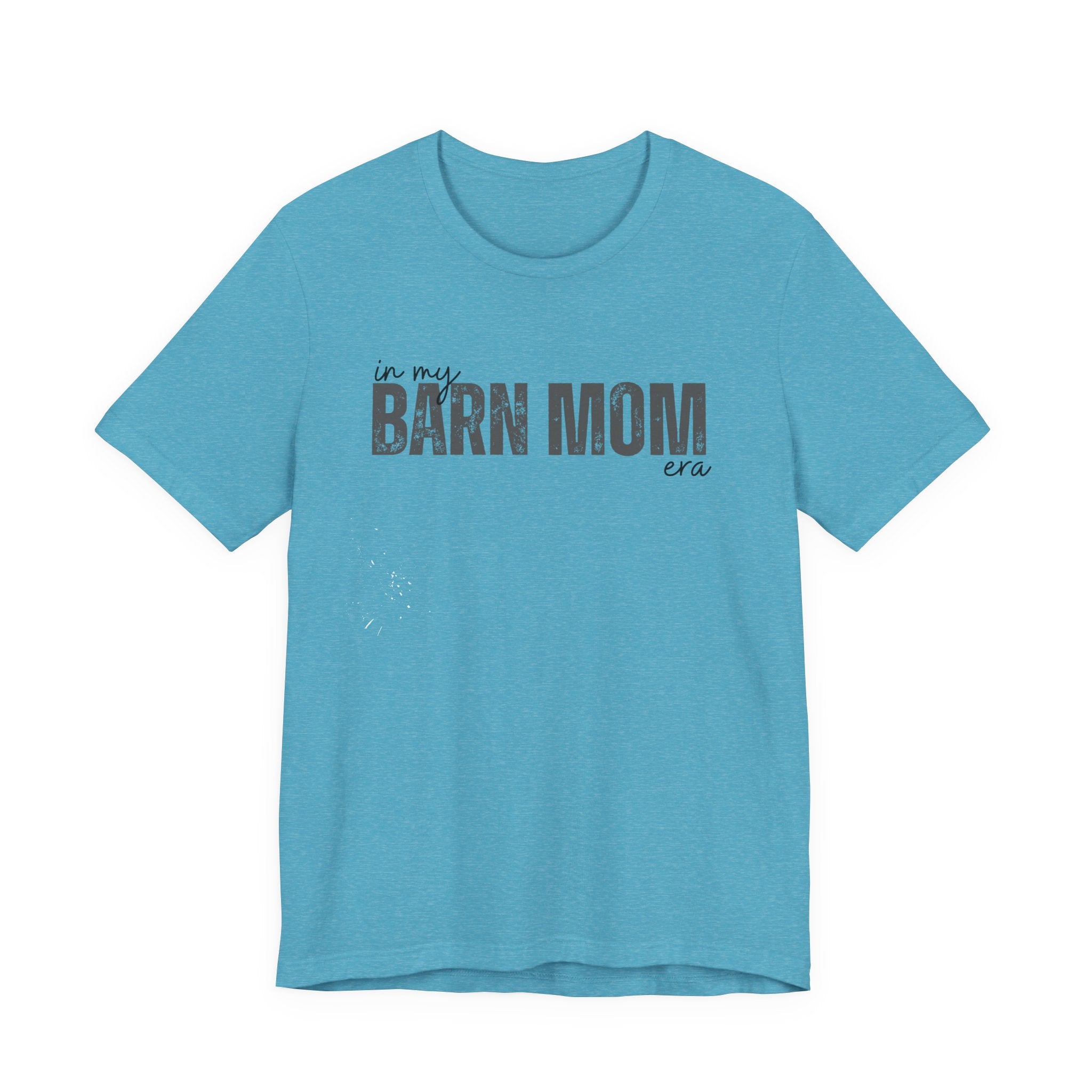 Barn Mom T‑Shirt – Vintage Rustic Farm Mom Tee