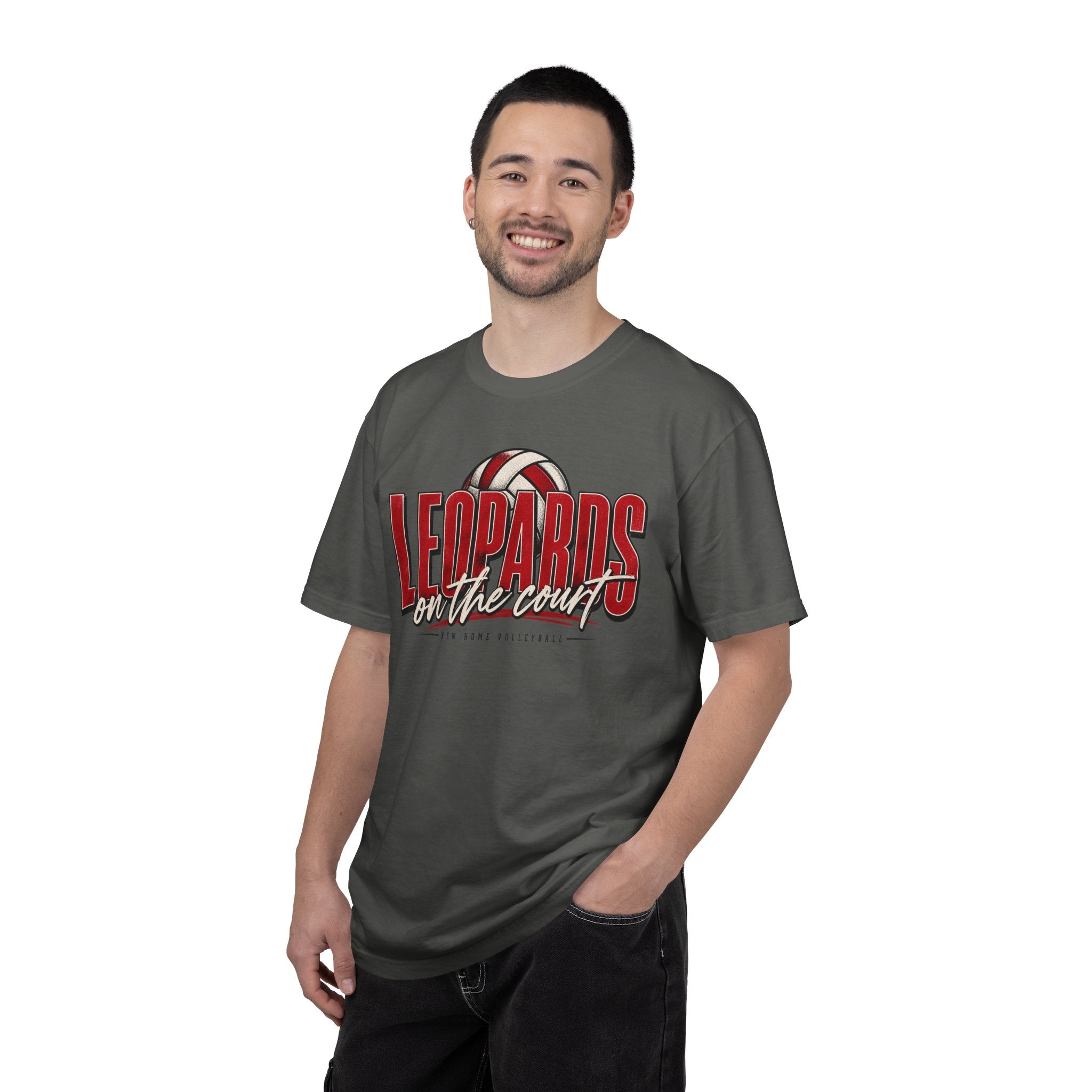 Leopards On The Court Volleyball T-Shirt