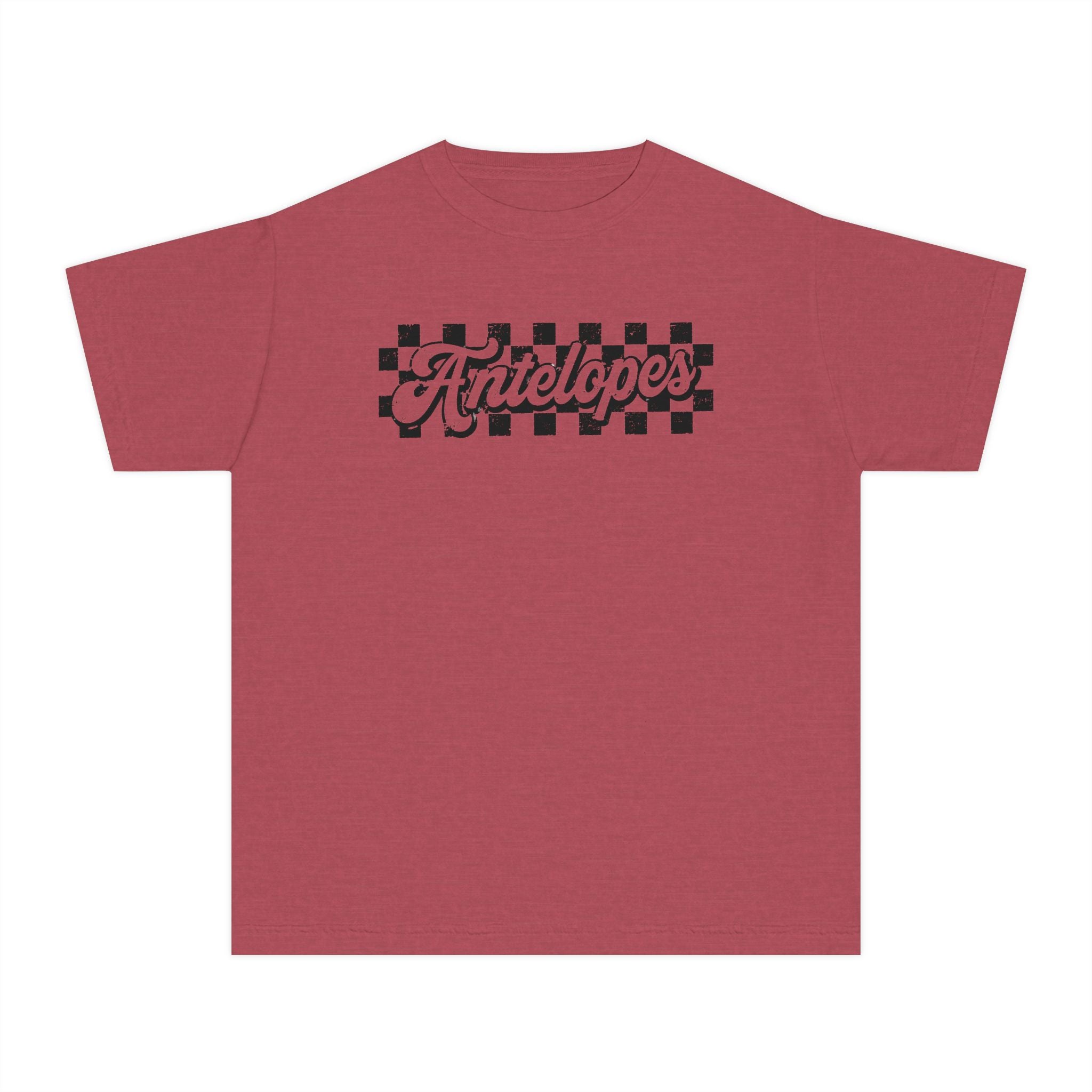 Antelopes Checkerboard Youth Tee