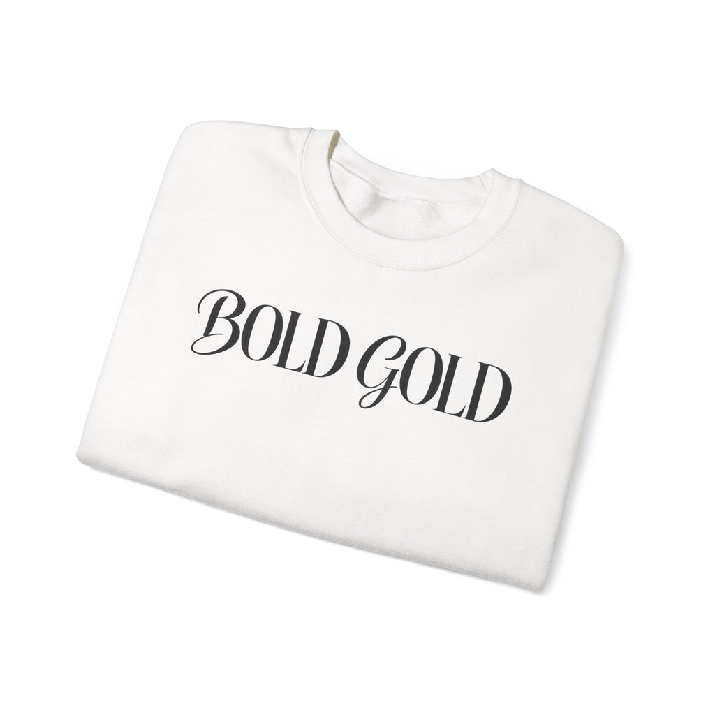 Bold Gold Crewneck Sweatshirt