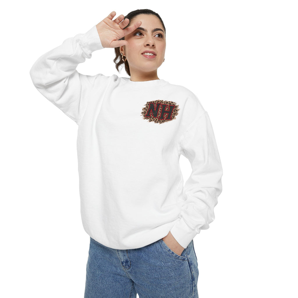 New Home Leopards Leopard-Print Crewneck Sweatshirt