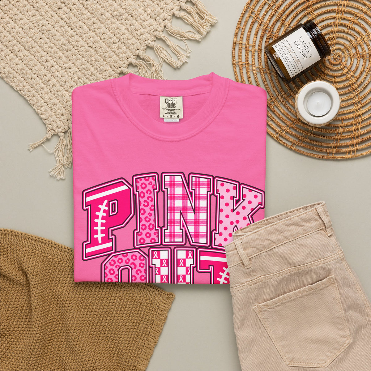 Pink Out T-Shirt — Breast Cancer Awareness Graphic Tee