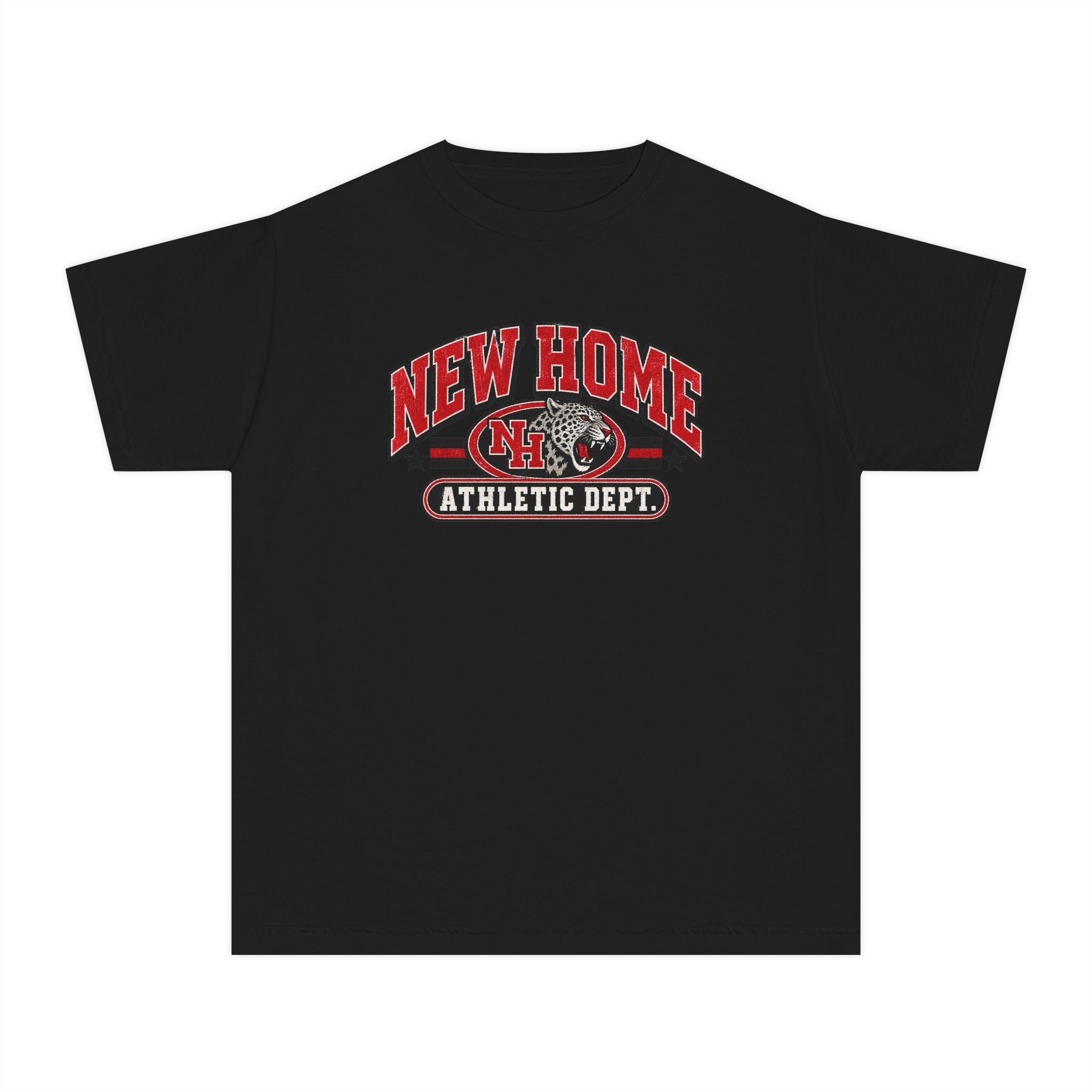 New Home Athletic Dept. Youth Tee — Kids' Welcome Home Graphic Shirt