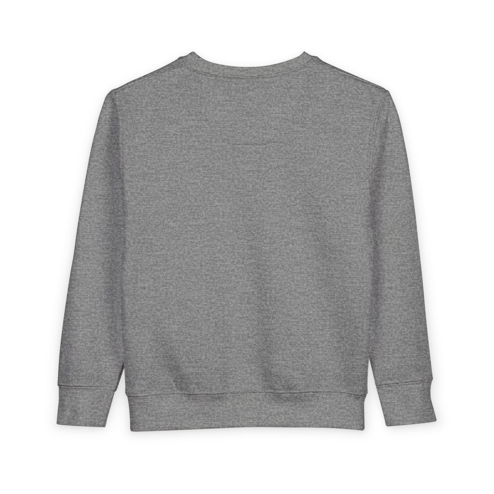 Toddler Sweatshirt — "Lady Mess" Leopard Heart Graphic Crewneck