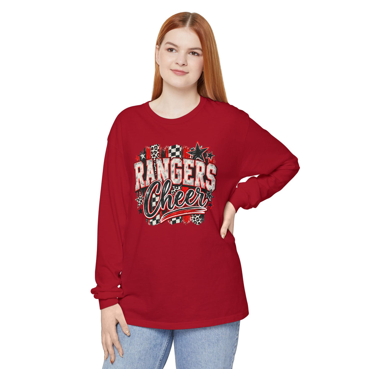 Rangers Cheer Long Sleeve Tee