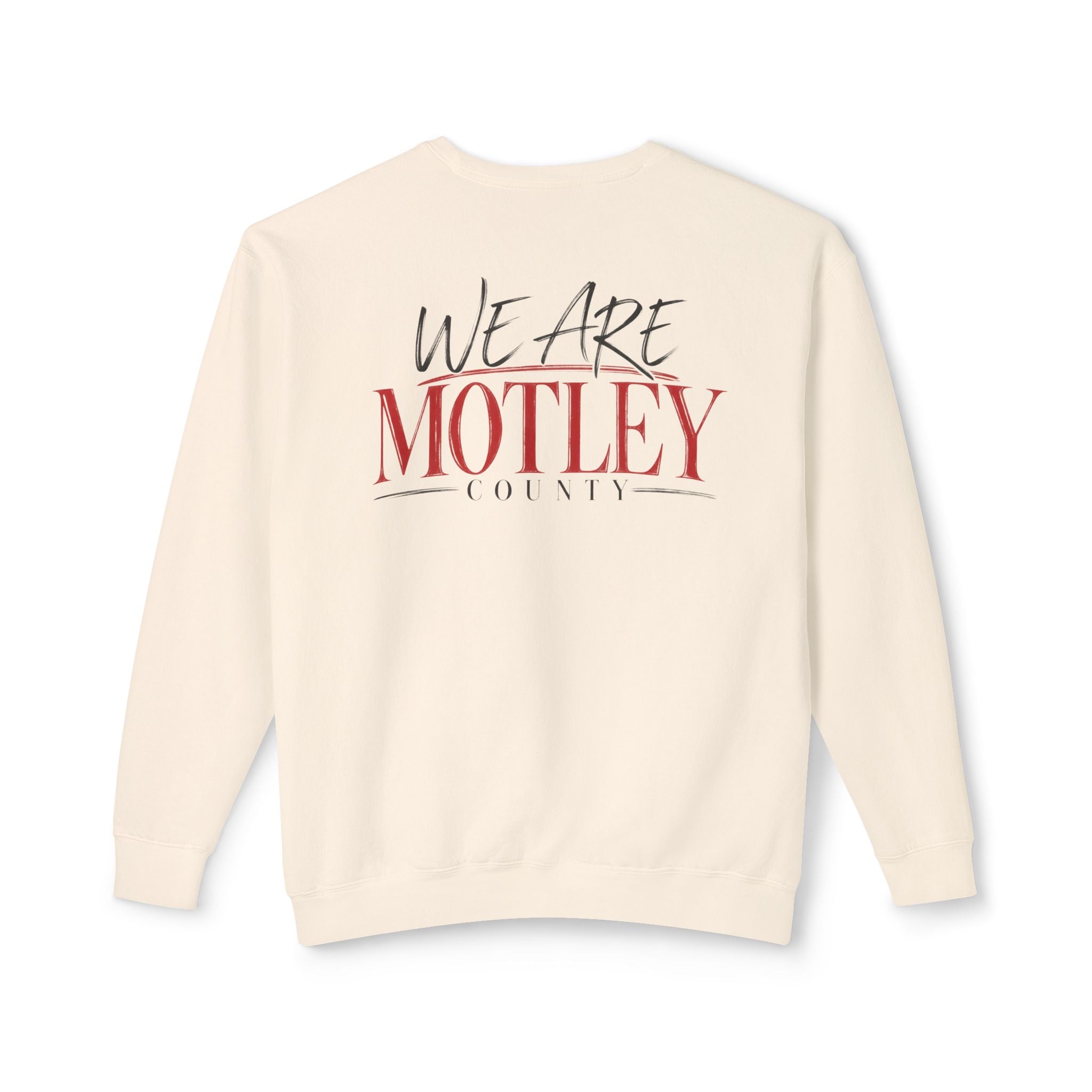 We Are Motley Crewneck Sweatshirt —  Logo Pullover