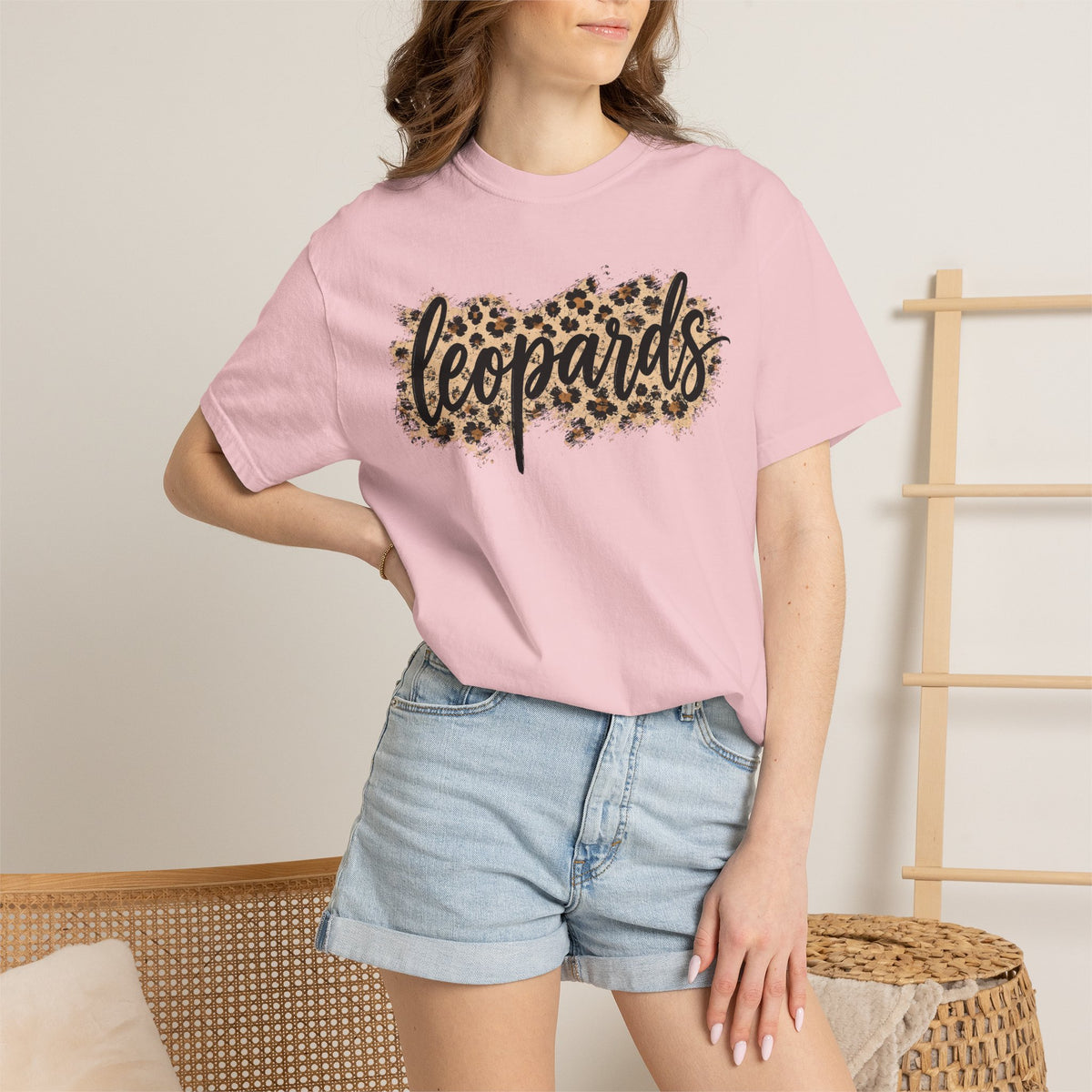 Leopards Leopard Print Graphic T-Shirt