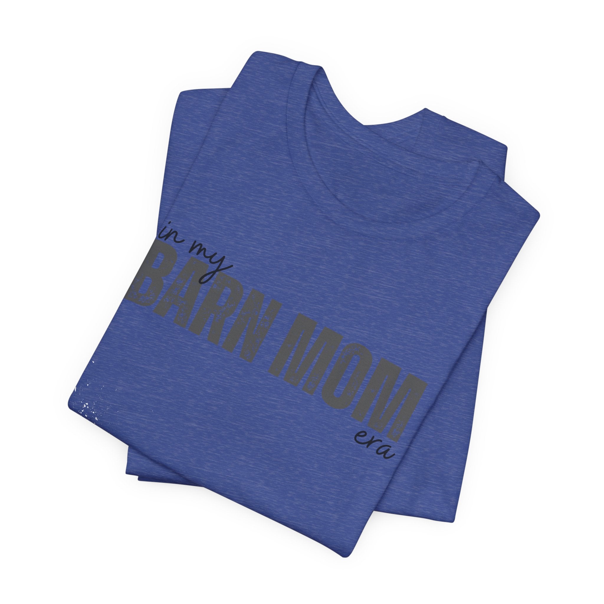 Barn Mom T‑Shirt – Vintage Rustic Farm Mom Tee