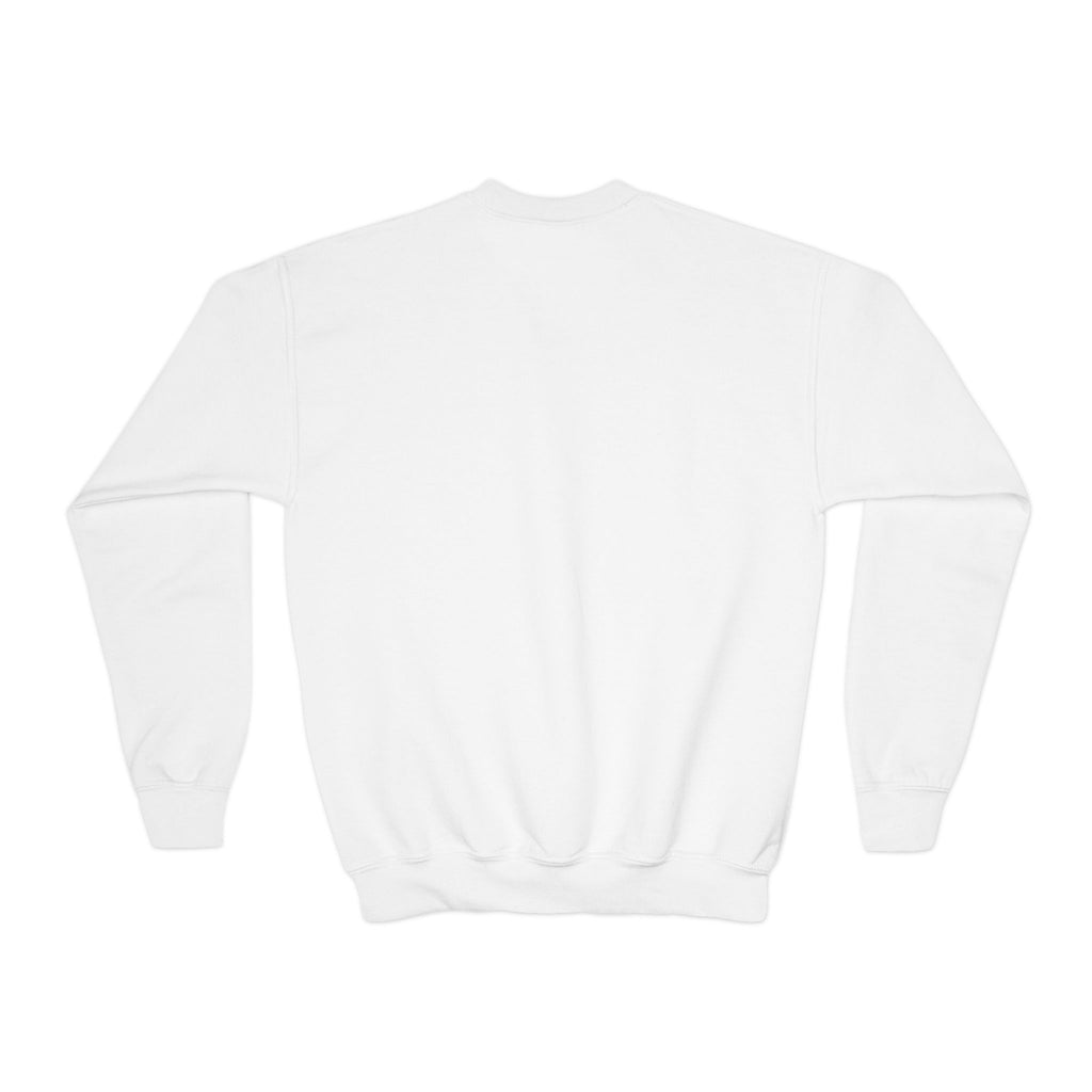 Merry & Bright Christmas Tree Youth Crewneck Sweatshirt