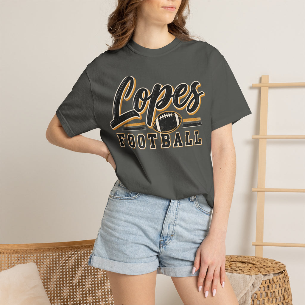 Lopes Football T-Shirt — Vintage Script Team Tee