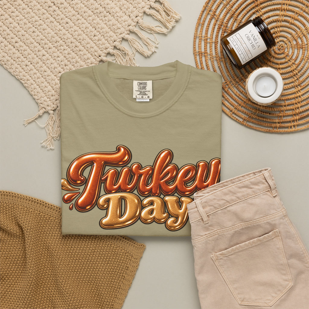 Turkey Day T‑Shirt — Thanksgiving Graphic Tee