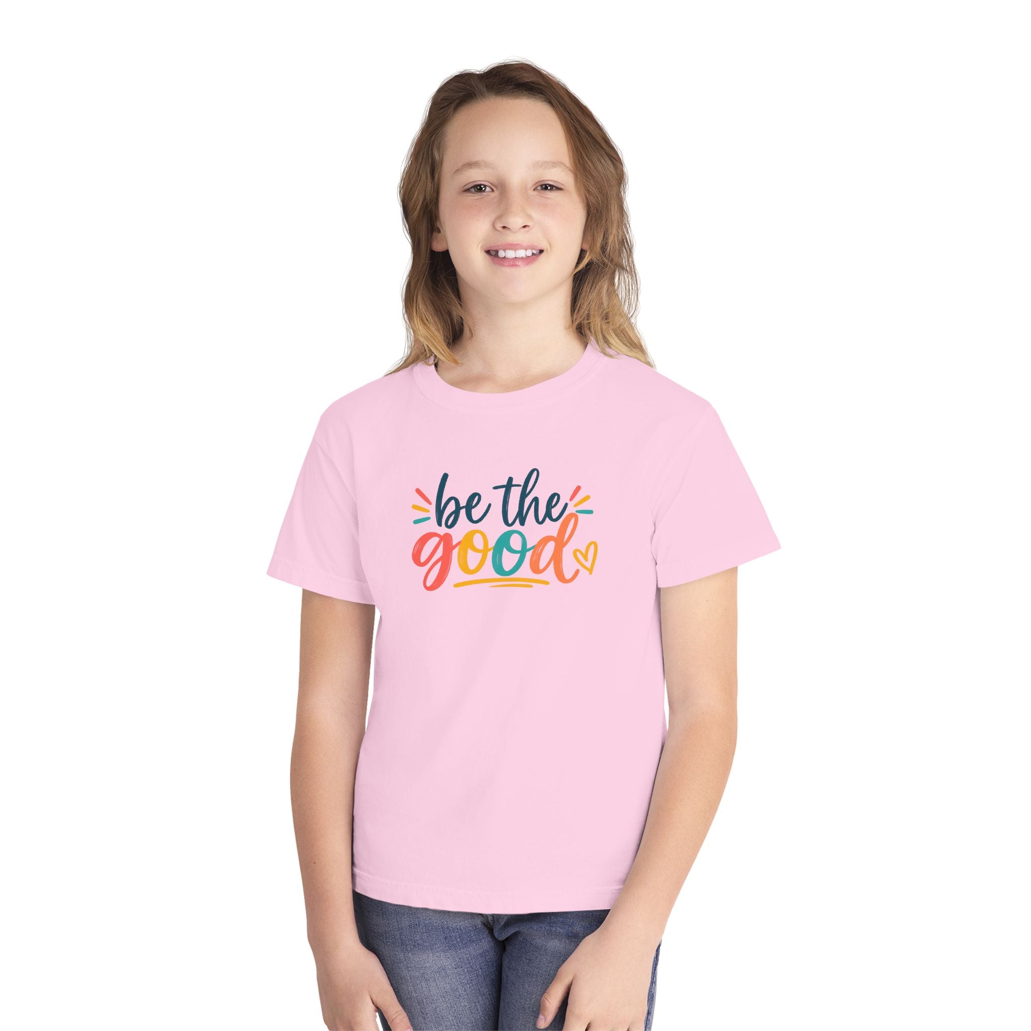 Be The Good Youth T-Shirt — Colorful Inspirational Kids Tee