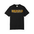 Bold Gold Football T-Shirt — Vintage Sport Tee