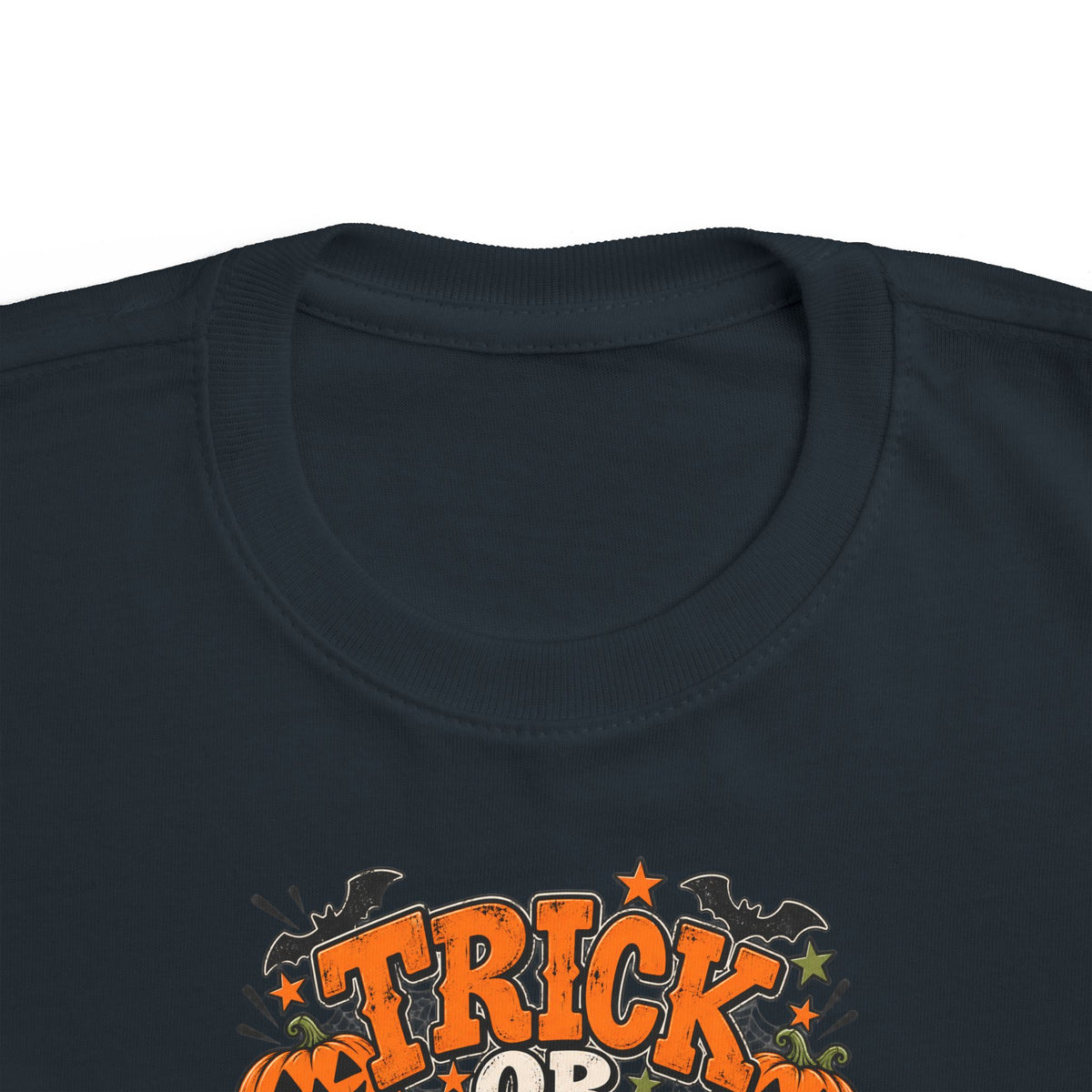 Toddler T-Shirt - 'Trick or Treat' Halloween Pumpkin Tee