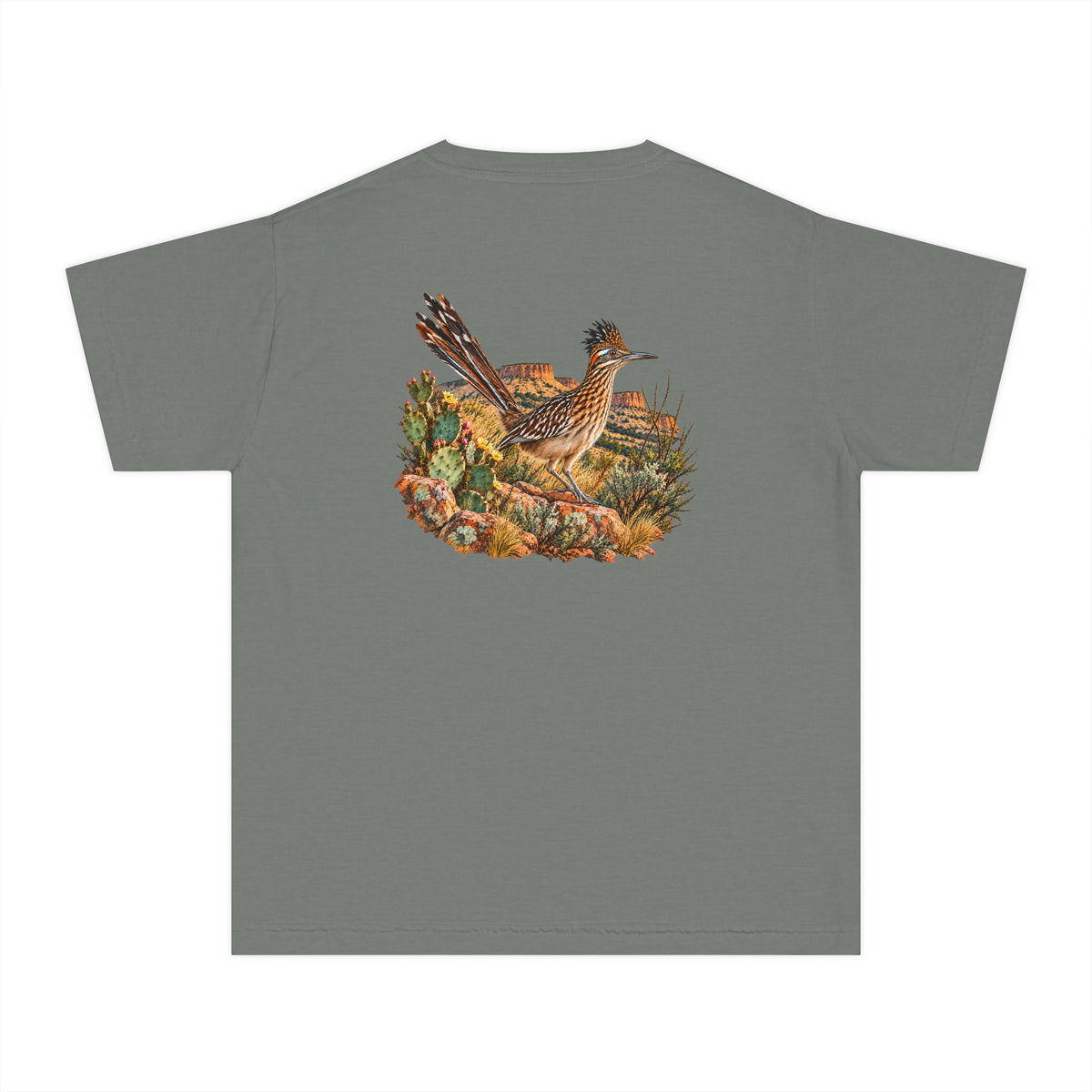Youth Tee — Caprock Critters Vintage Roadrunner